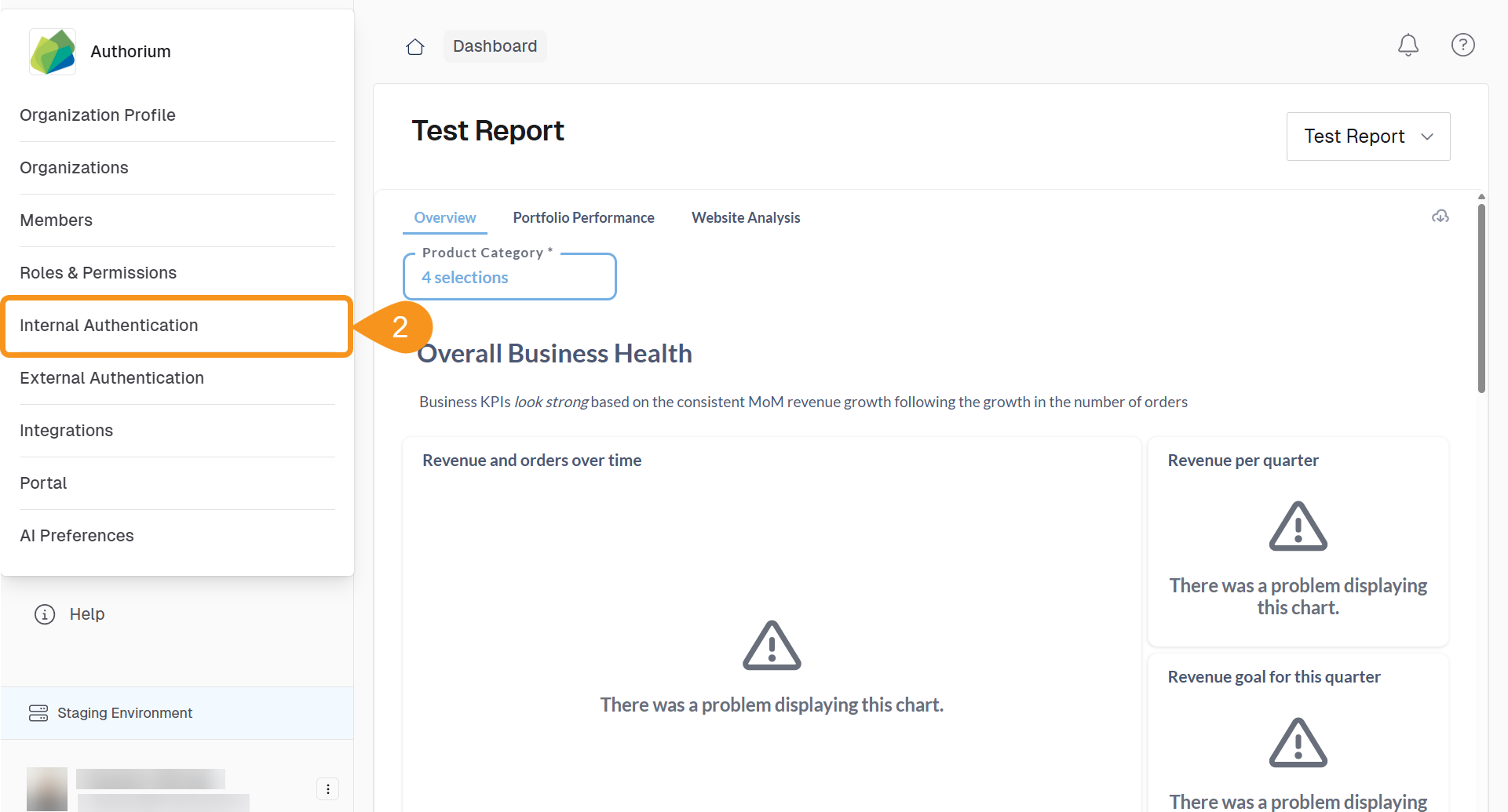 Internal Authentication
